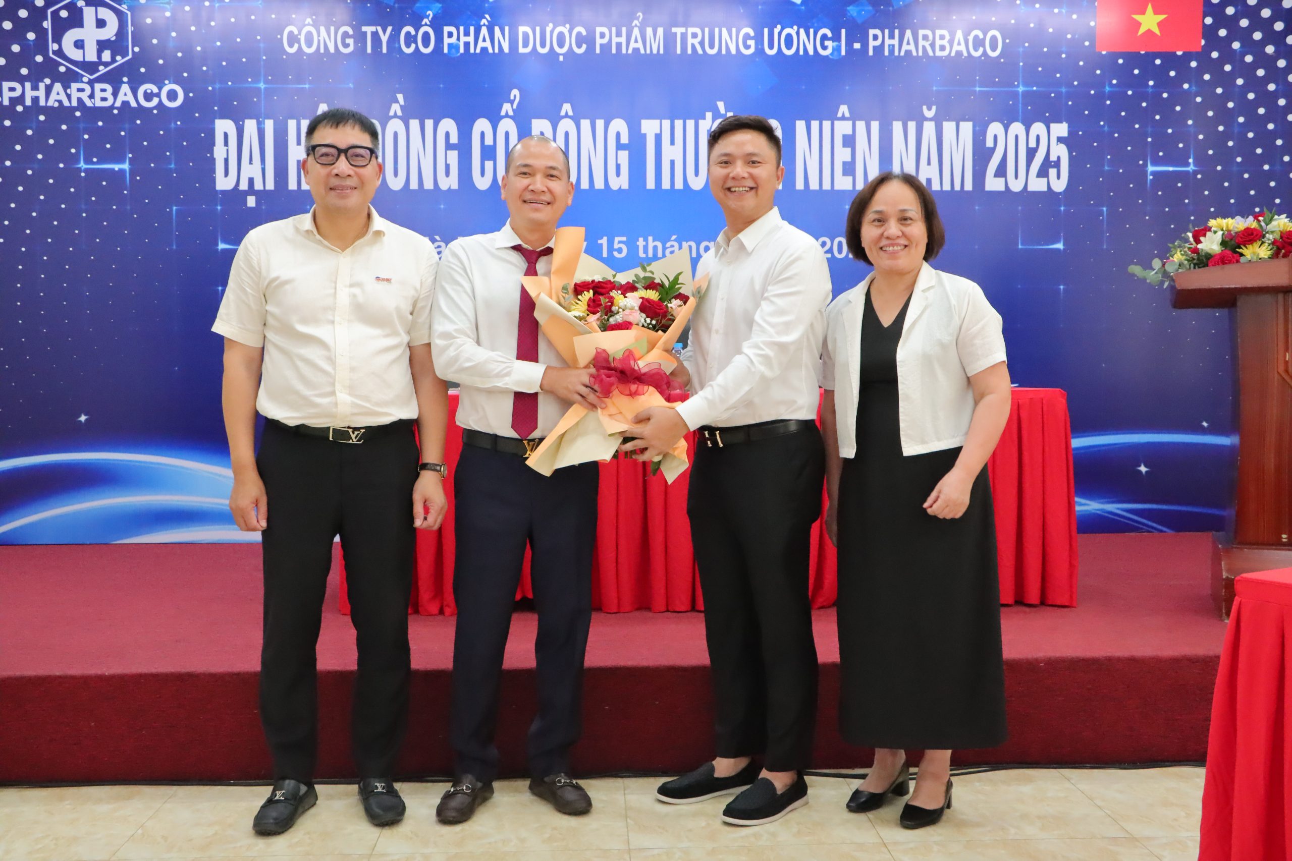 CÔNG TY CỔ PHẦN DƯỢC PHẨM TRUNG ƯƠNG I - PHARBACO TỔ CHỨC THÀNH CÔNG ĐẠI HỘI ĐỒNG CỔ ĐÔNG THƯỜNG NIÊN NĂM 2025