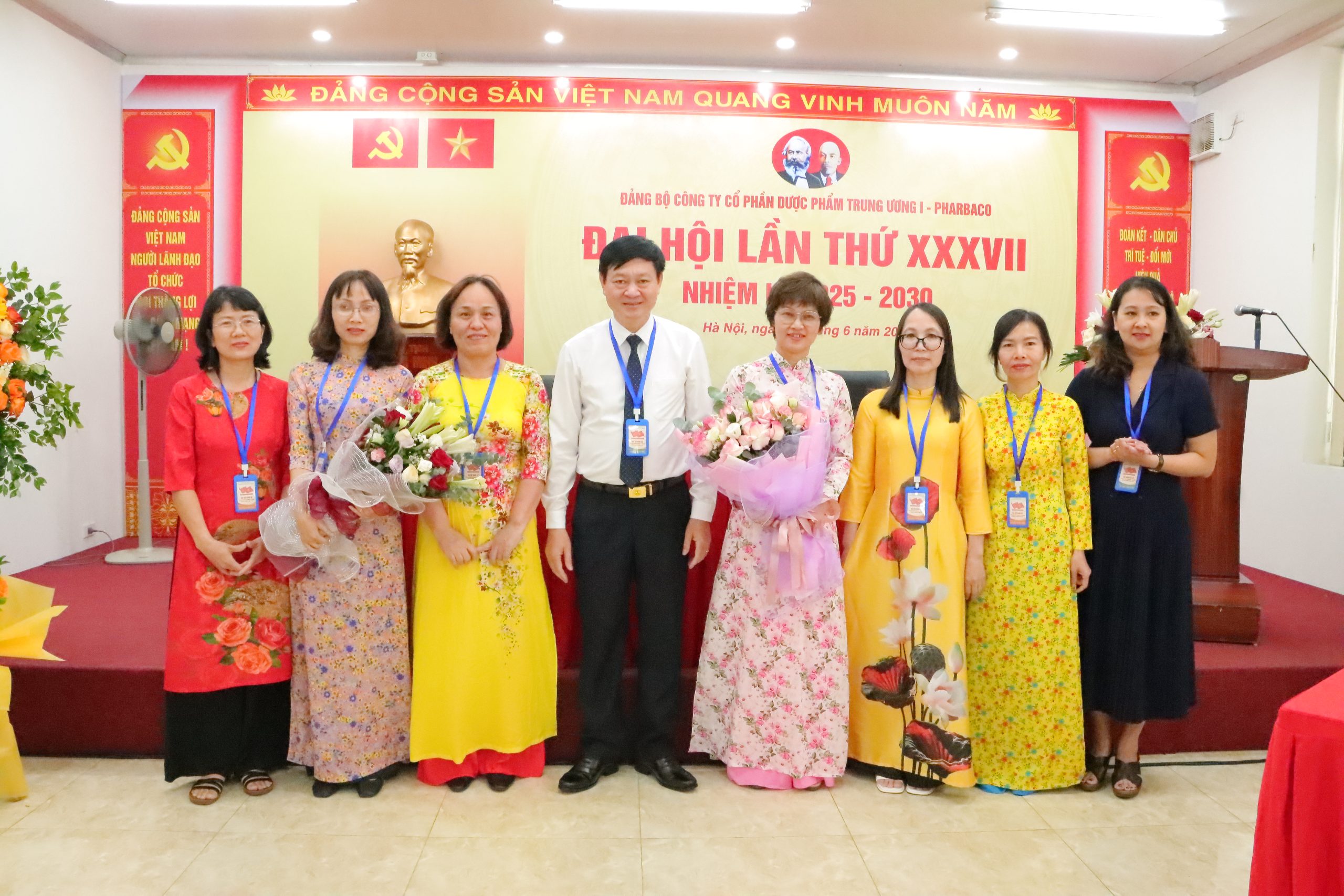 Công ty cổ phần Dược phẩm Trung ương I – Pharbaco tổ chức Đại hội Đảng bộ lần thứ XXXVII, nhiệm kỳ 2025 – 2030